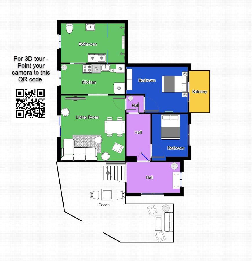 Aday - 2 Bedroom Apartment With Patio Aalborg Exterior photo